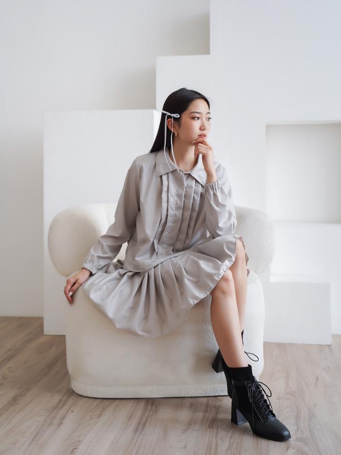 Saturyay - Jennie Oversize Shirt - Mini Dress Inspired by Jennie Blackpink Look