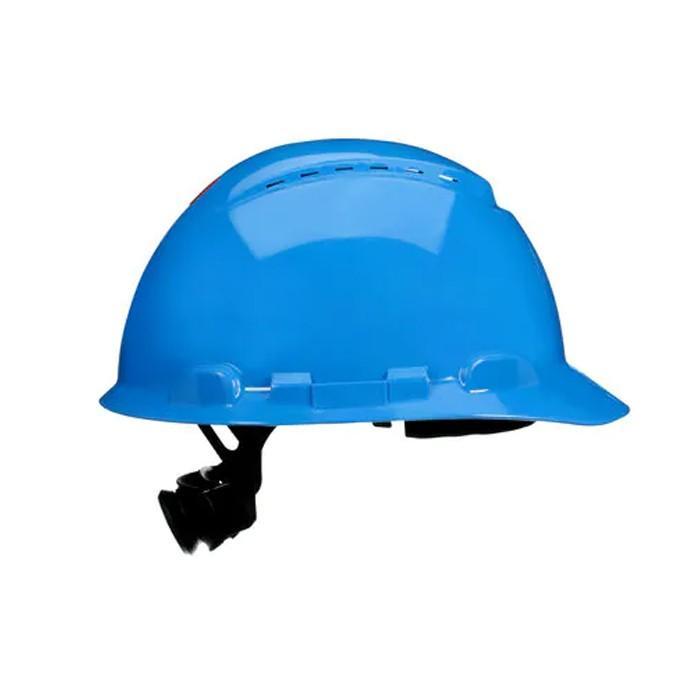 Flash Sale / 3M H-703Sfv-Uv Helm Hard Hat With Uvicator - Helm Helmet Proyek Biru