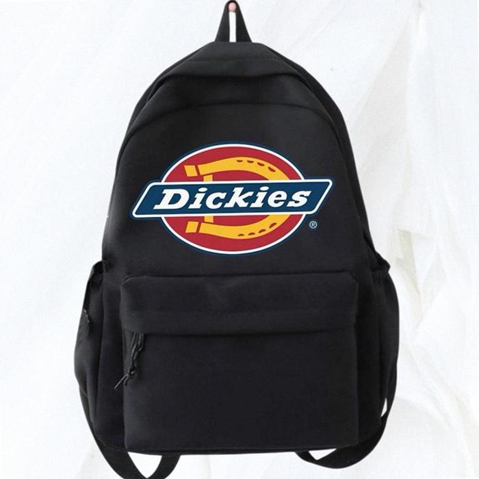 Tas Ransel Backpack Hitam Dickies Distro Kanvas Cordura D300 100% Premium / Tas Punggung Sekolah Ker