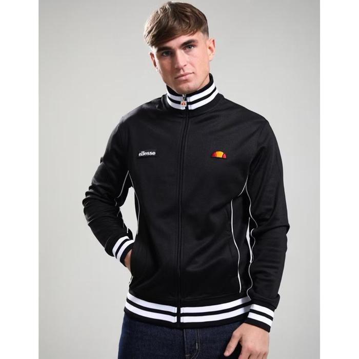 Ellesse Milan Tracktop Jacket In Black