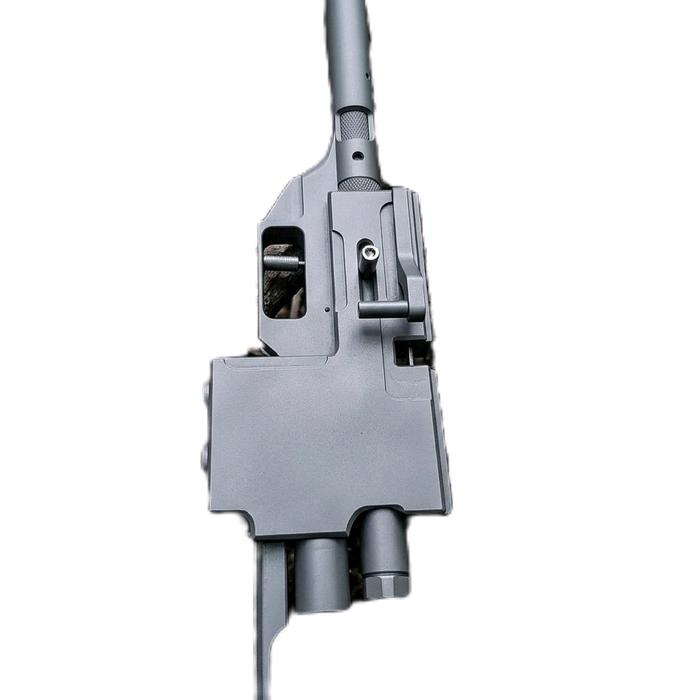 Cember Set Model Predator Lobang Valve M 18 Tinggi 120mm PCP dengan Adapter Lars 14mm untuk Outdoor