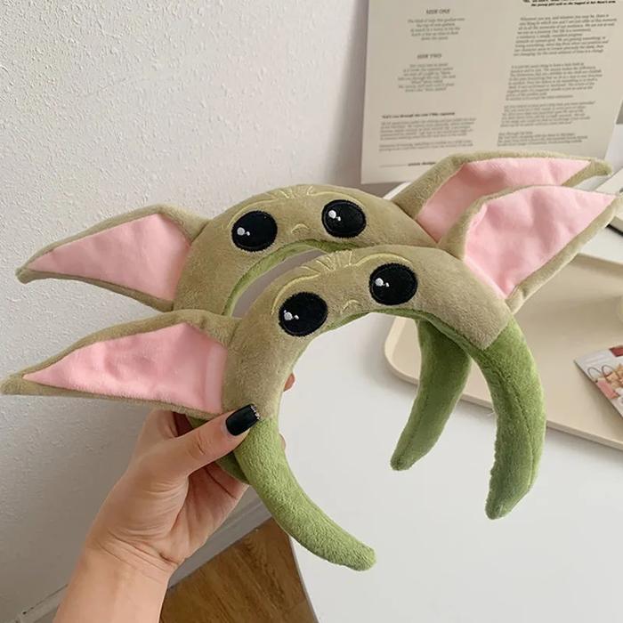 Disney Baby Yoda Anime Headband Stitch Alien Cartoon Figure Cosplay