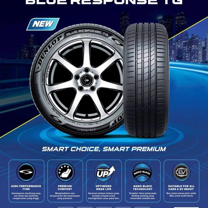 Ban mobil 185/55 r16 Dunlop Blue Response TG ukuran 185 55 16 Dunlop 185/55r16