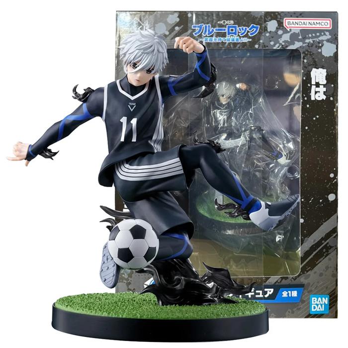 12CM Anime Gekijouban Blue Lock Episode Nagi Nagi Seishirou Figure Football Animation Toy Model Gift