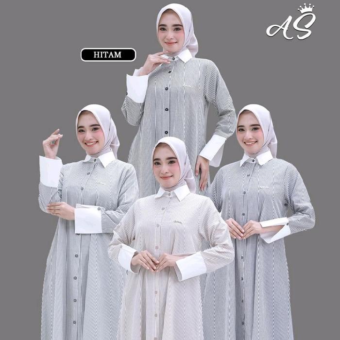 NAURA GAMIS ORIGINAL BY AYU SANDRA MOSLEM FASHION