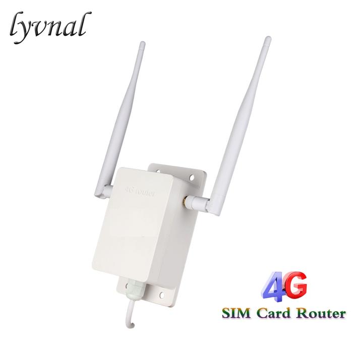 LYVNAL 4G 3G SIM Card Wireless Router Outdoor Waterproof For Wireless