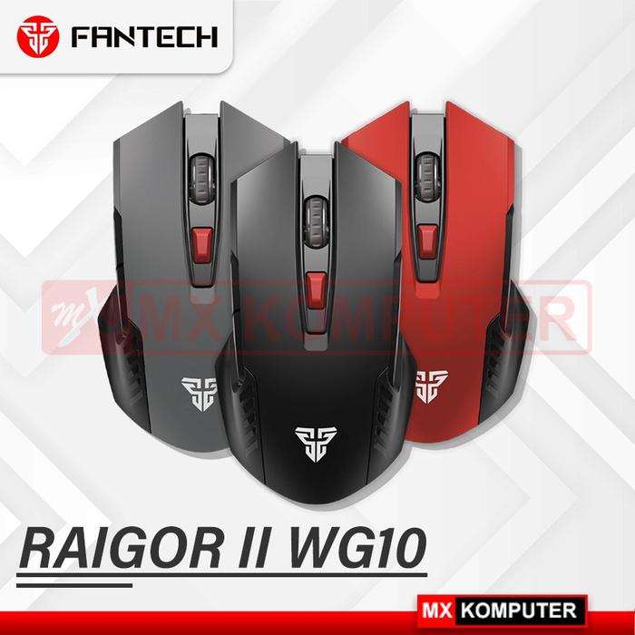 Mouse Wireless Gaming Fantech Raigor II WG10 - Fantech WG-10