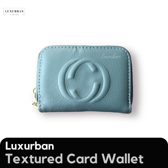 Textured Card Wallet - Dompet Kartu - Dompet Mini - Dompet Wanita - Dompet