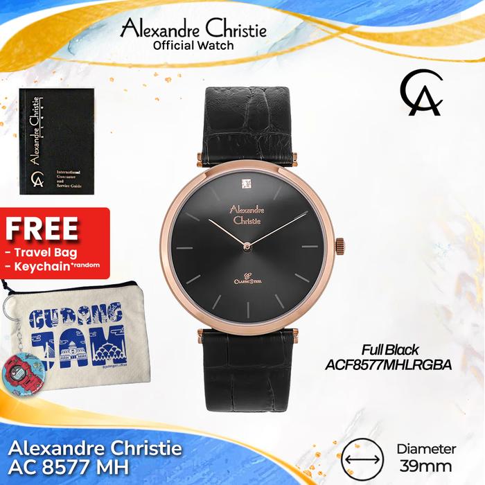 Alexandre Christie Pria AC 8577 MH AC 8577 AC8577MH Full Black