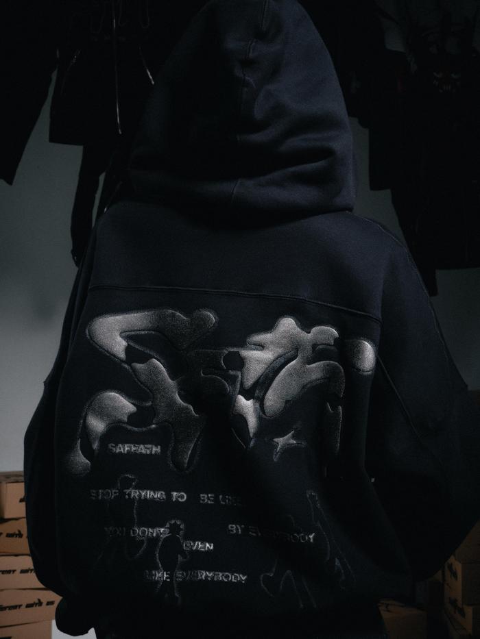 SAFFATH - Ashes Of Pain - Hoodie Boxy - New