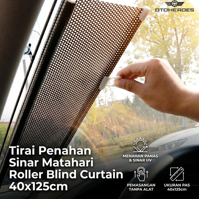 GrandMall - Tirai Roller Blind | Tirai Penahan Matahari | Roller Curtain Jendela