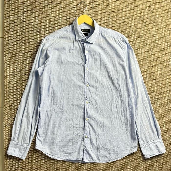 Kemeja Massimo dutti polkadot