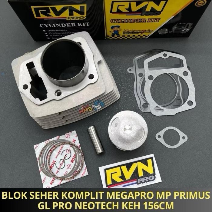BLOK SEHER KOMPLIT MEGAPRO MP PRIMUS GL PRO NEOTECH KEH 156CM ORIGINAL RVN STANDAR BONUS PAKING