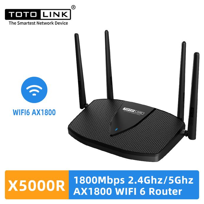 TOTOLINK Gigabit Wireless Router X5000R  AX1800 Wireless WiFi 6
