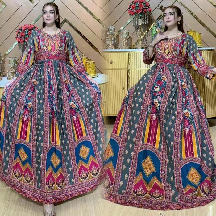 Gamis Hindi Janda Muda Terbaru