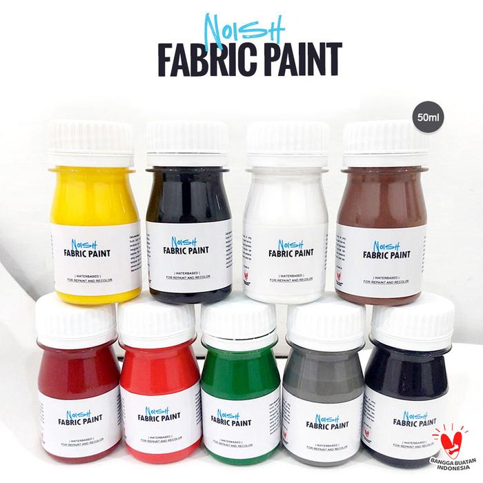 Noish Fabric Paint / Cat sepatu canvas / Repaint sepatu / Cat Sepatu