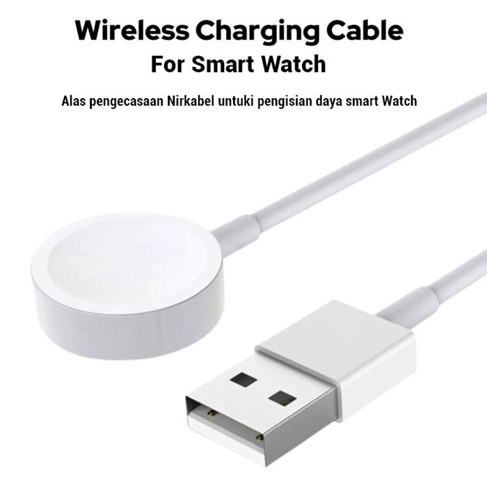WISELION Wireless Charging For Smartwatch untuk LG69 ProMax,W99,W69,Z7 Ultra PROMO DISKON