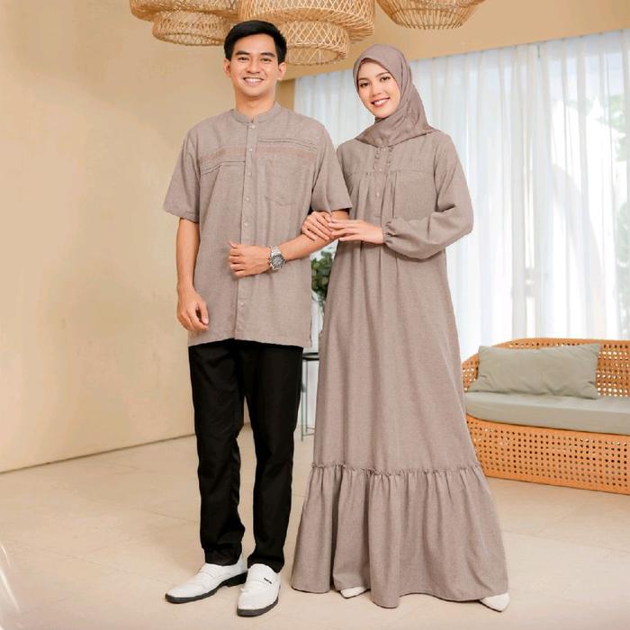 Couple Seply 2026 Couple Seply Hist Tortila Brown Terbaru Muslim / Couple Tortila Brown 2026/ Couple