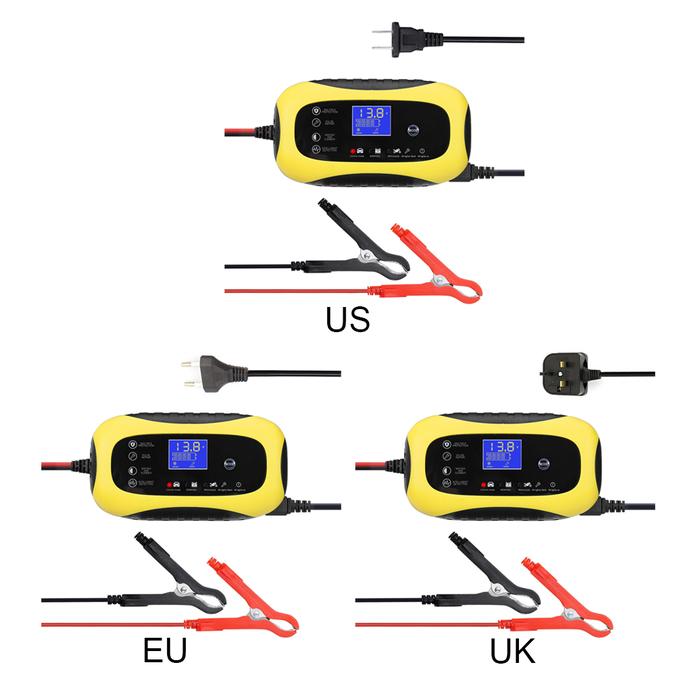 Portable Auto Power Supply with LCD Display Car Battery Starter 12V