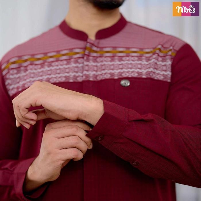 Nibras Nk124 Koko Pria Lengan Panjang Dobby Promo Terbaru 55% Terbaru