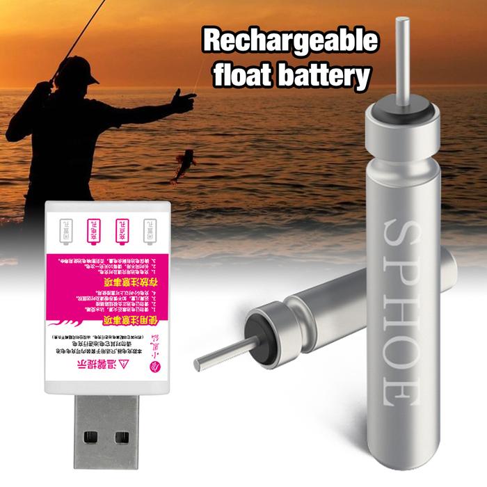 Fishing Float Battery CR425 Rechargeable Battery USB