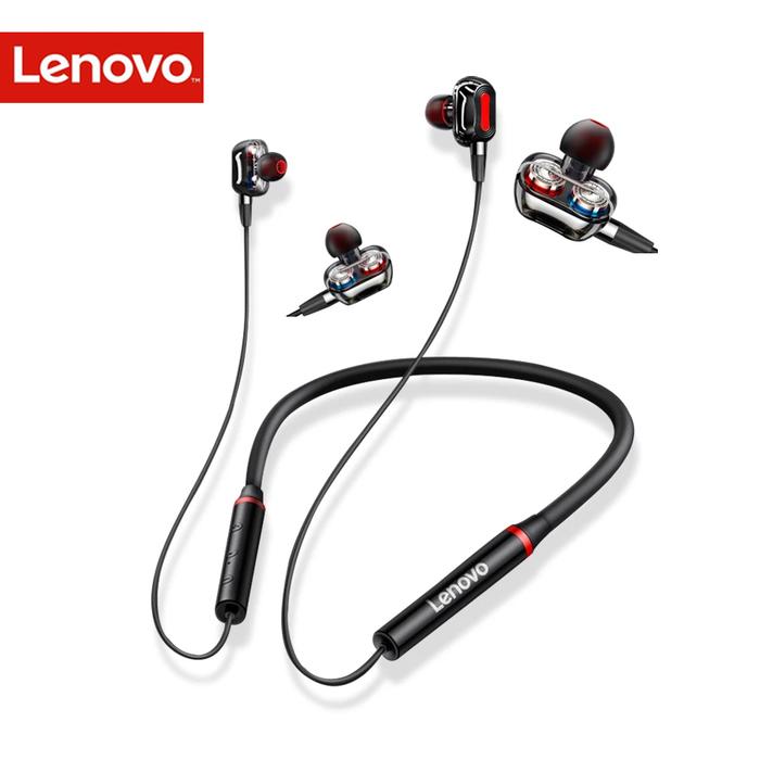100% Lenovo Bluetooth Earphones HE05 PRO Wireless Earbuds Neckband