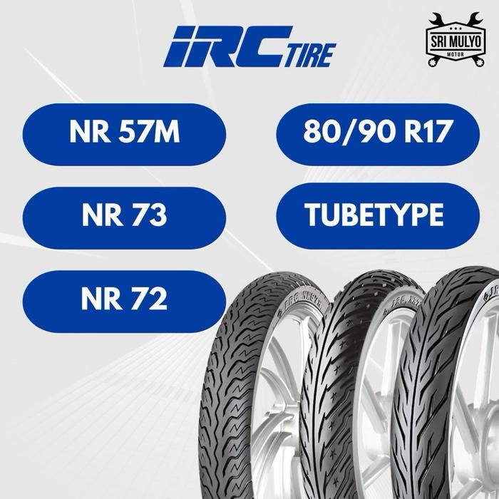 IRC Ban Motor Tubetype - 80/90 R17