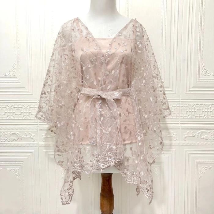 OUTER KEBAYA / OUTER BRUKAT / KEBAYA TILE / OUTER TILE KONDANGAN ATASAN KEBAYA MEWAH REMAJA DEWASA W