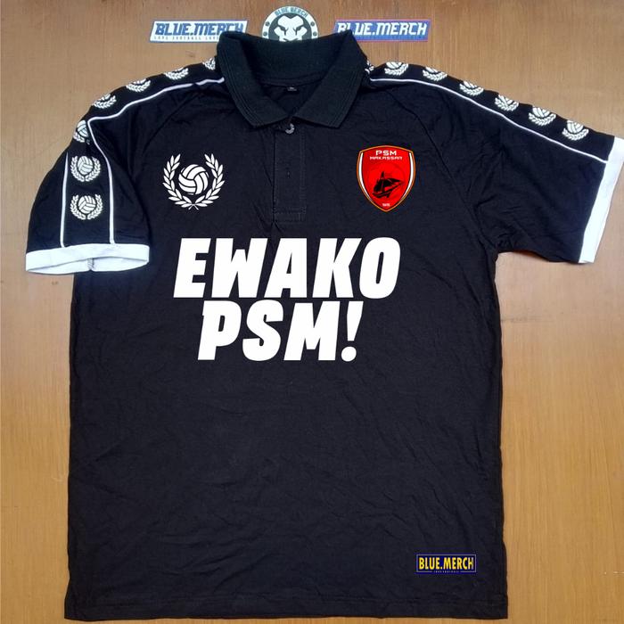 KAOS POLO CASUAL PSM MAKASSAR EWAKO