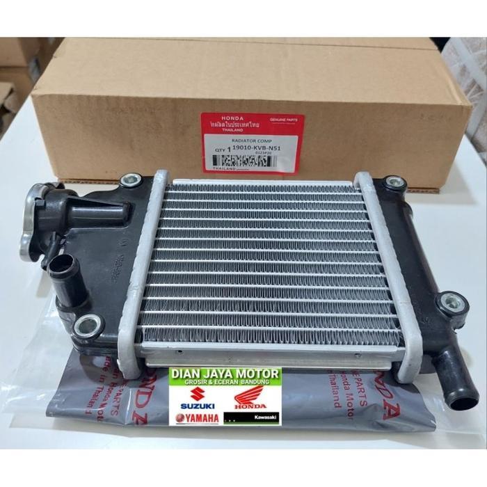 THAILAND RADIATOR KVB VARIO 110 KARBU VARIO CBS VARIO TECHNO RADIATOR PENDINGIN MESIN KVB