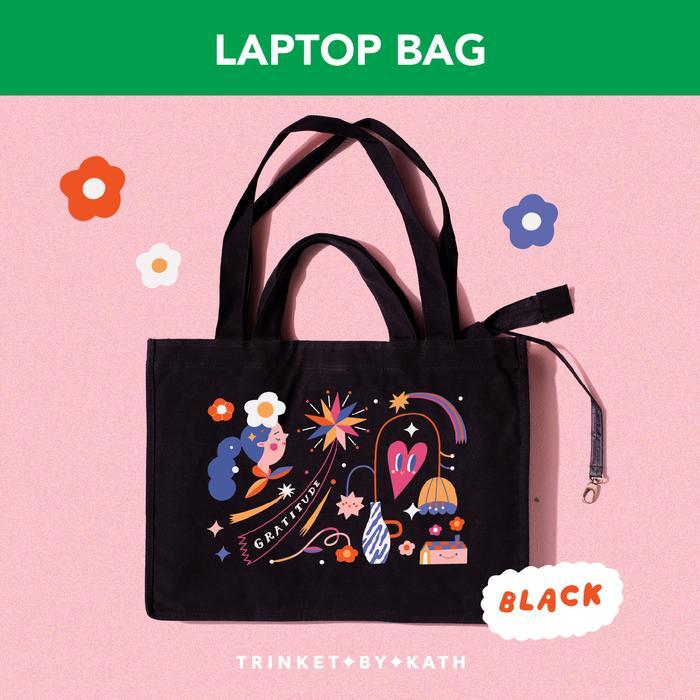 Tote Bag Tas Kanvas Canvas Waterproof Tas Laptop Terbaru !!!