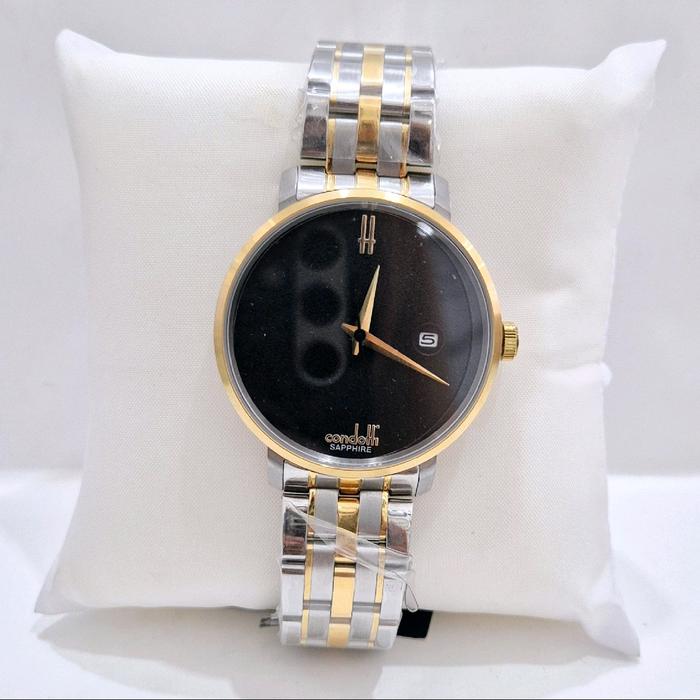 Condotti Chiaro CN2083-G03-S18 kombinasi gold jam tangan cowok original