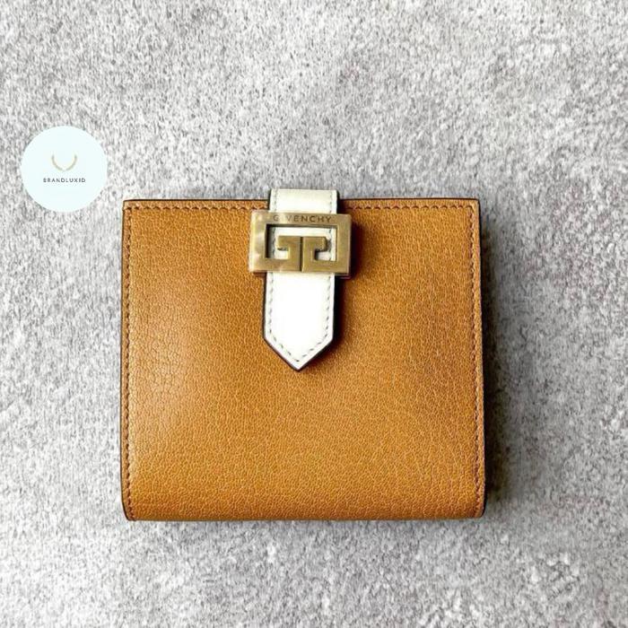 Givenchy GV3 Compact Wallet Tan