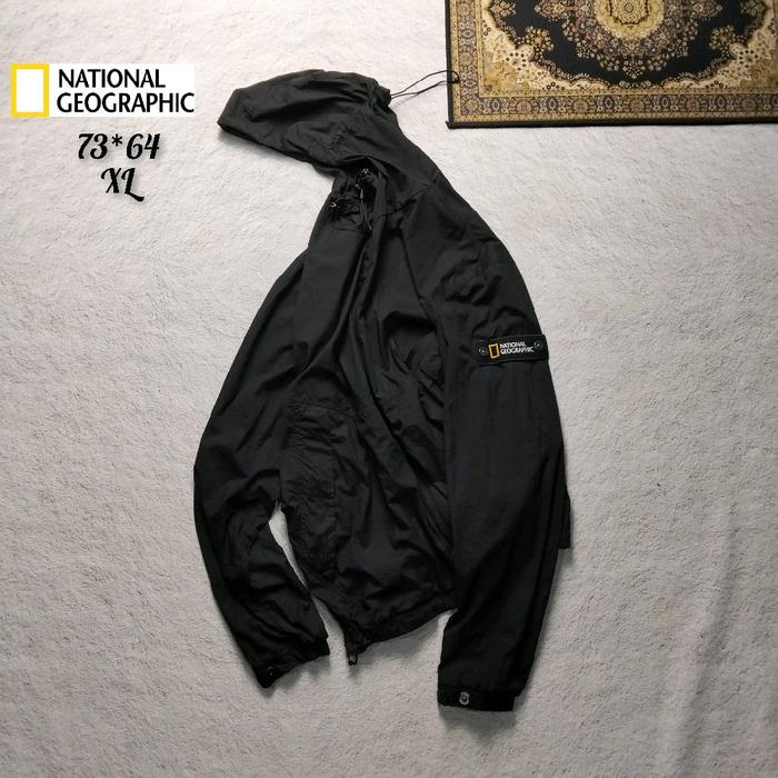 jaket tipis sport natgeo original 100%