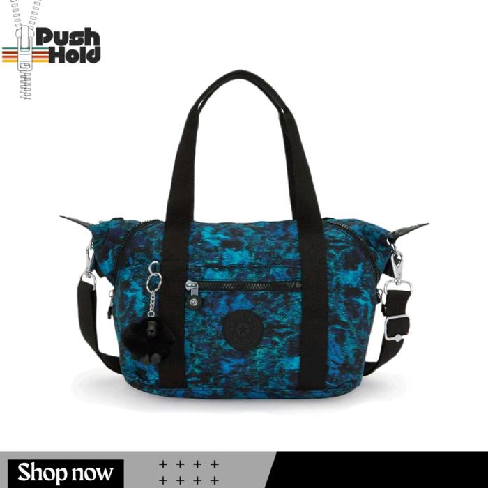 Kipling Handbag ART MINI Tas Tangan Wanita Original dengan Desain Unik dan Tali Bahu Serbaguna - Ble