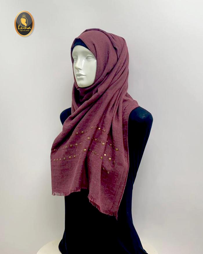 BZ.043 HIJAB PASMINA - Bazar Halal Mami Luna