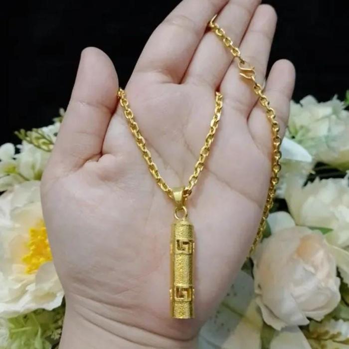 Kalung Suling Bambu Cantik