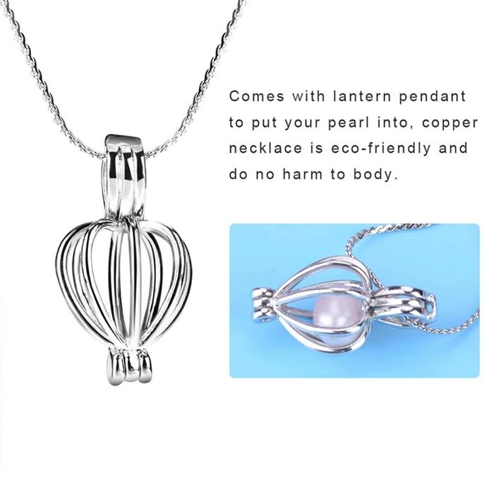 Kalung Mutiara Kerang Asli Viral Pearl Dalam Kerang Hadiah Unik Wish Pearl Gantungan Kunci Wish Gift