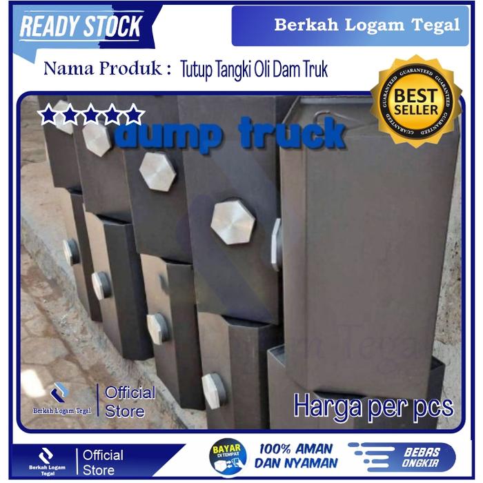 Tutup Tangki Oli Dump Truk Aluminium Berkualitas