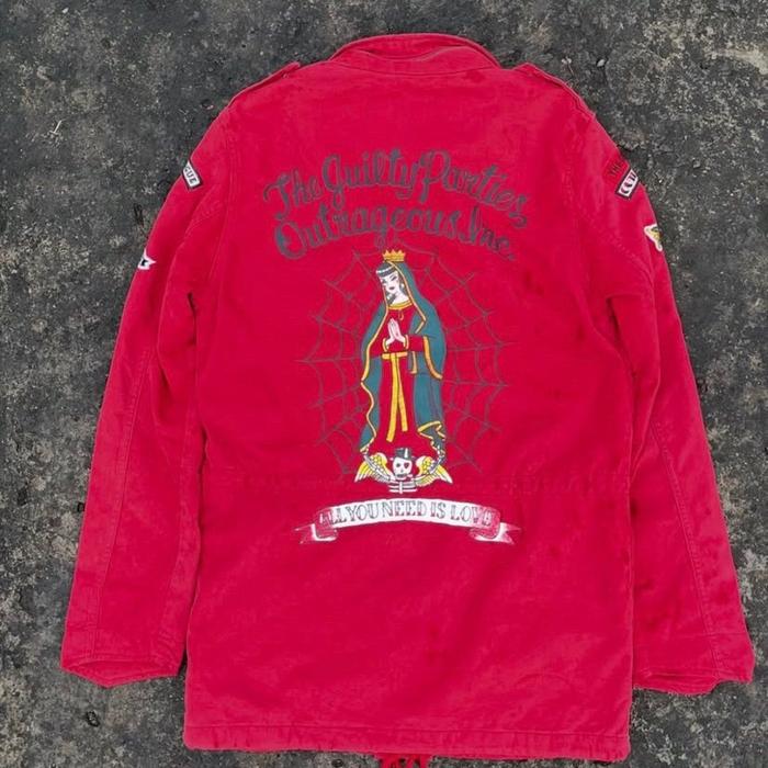 wacko rudees maria army jacket