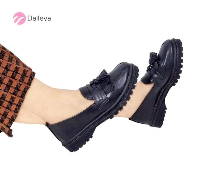 Dalleya Collection - Adrian Sepatu Docmart Wanita | Loafers Wanita Korean Style