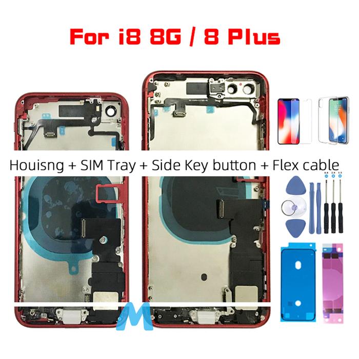 For Iphone 8 8G / 8 Plus 8Plus Housing Cover Assembly Battery Door