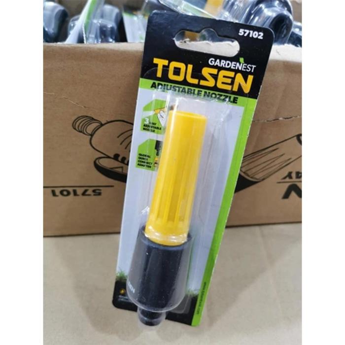 Kepala Selang Adjustable Nozzle Garden Hose Head Semprotan Selang Taman ADJUSTABLE NOZZLE 57102 Tols