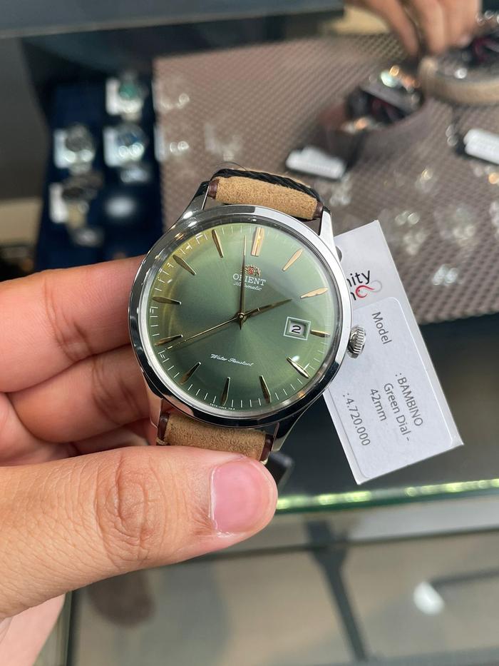 ORIENT Bambino Automatic | Green Dial (42mm)
