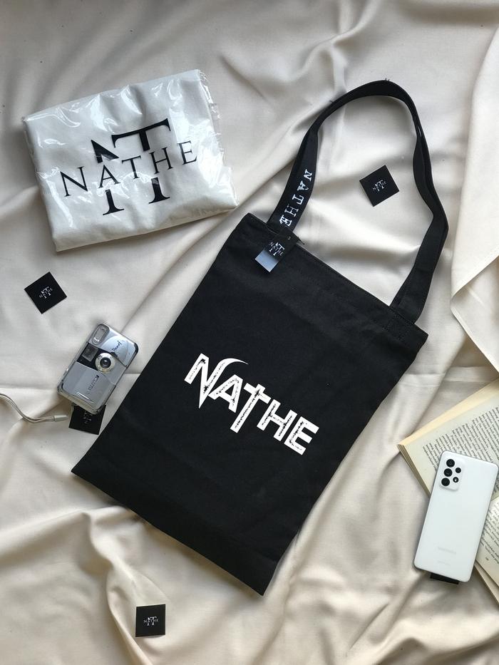 Totebag Nathe terbaru tas totebag aesthetic pria keren tote bag distro bandung totebag pria terlaris