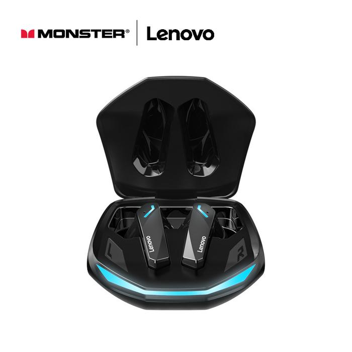 Monster X Lenovo GM2 Pro TWS Earphone Bluetooth 5.3 Headset Gaming Bass HIFI