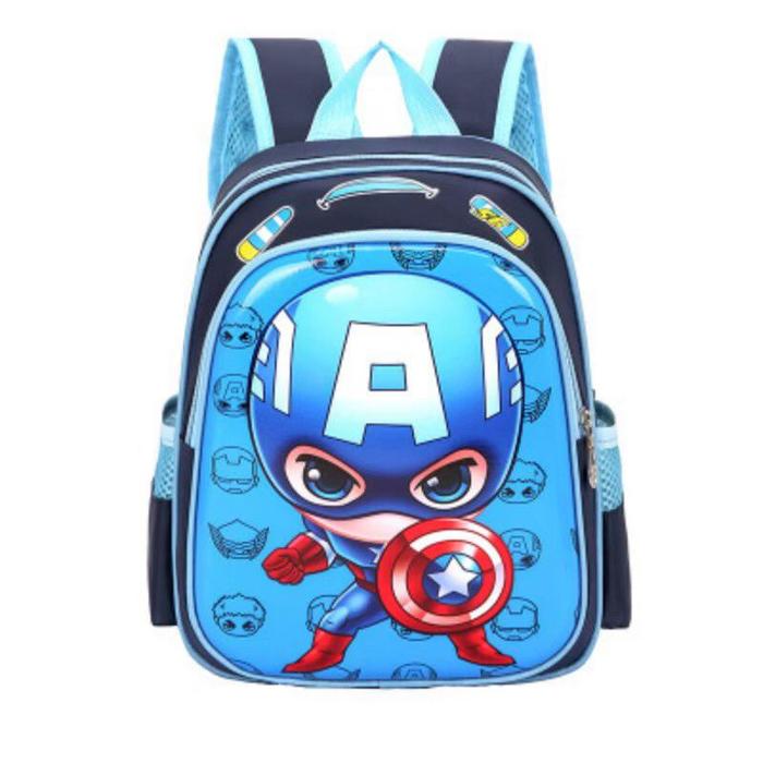 Rya.id - Lagi Hits Tas Ransel Anak Sekolah Laki-laki Karakter Superhero Fashion Kids Motif Jeep Prin