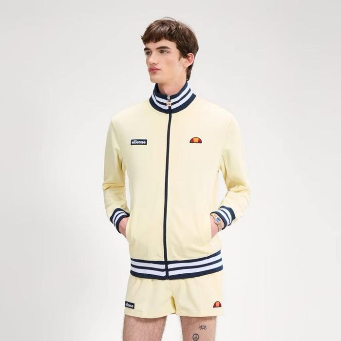 Ellesse Milan Tracktop Jacket In Yellow