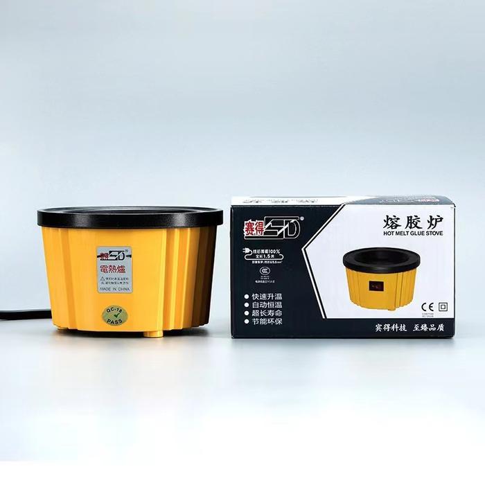 Big Glue Pot 100W With Italian Glue 50G Heat Hair Extension Glue Pot Hot Glue Pot For Hair Extension