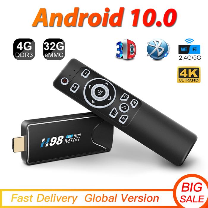 Mini Android Tv Stick Box TV Android 10 4K Android Tv Box Wifi Smart